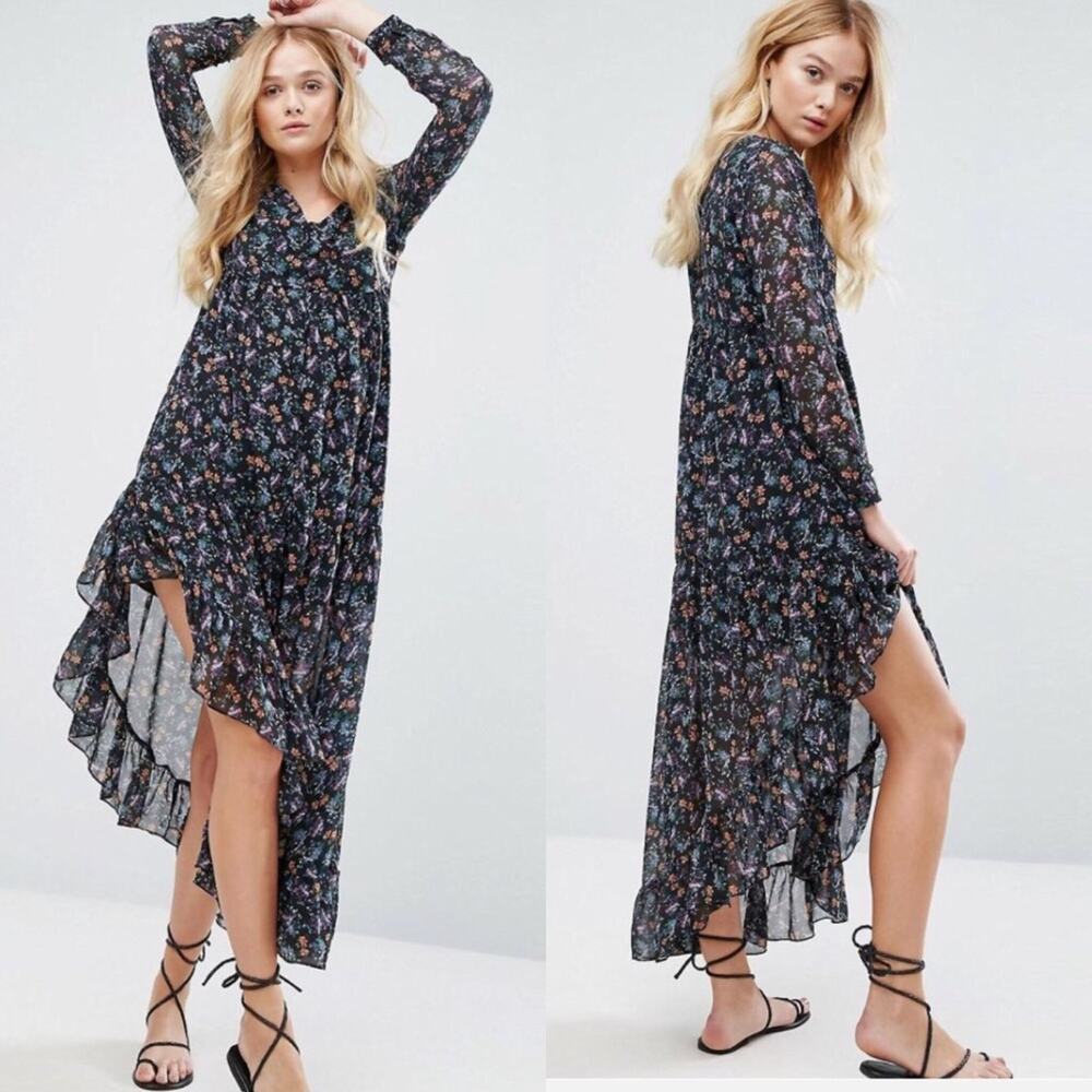 Walter Baker Benjie Dress in Floral Medley
